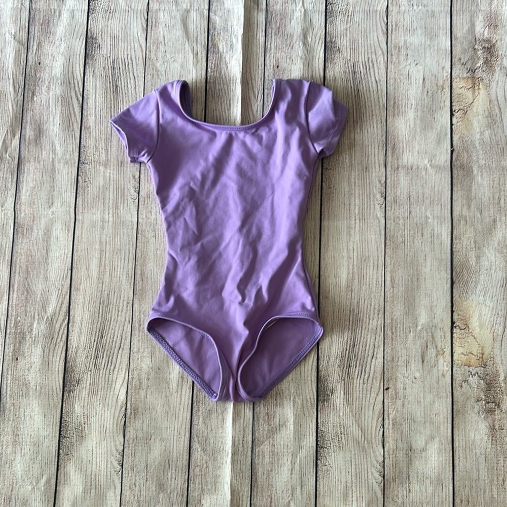 Capezio Leotard Size Small Child Purple